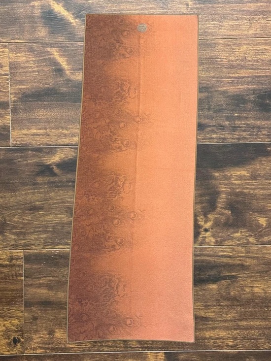 Yogitoes Other - 🧘‍♀️ Skidless Yogitoes Yoga Mat Peacock Print 66x24 Like New!